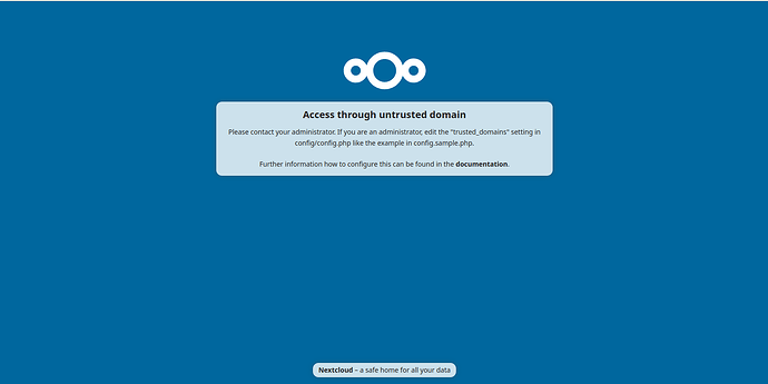nextcloudonfreedombox